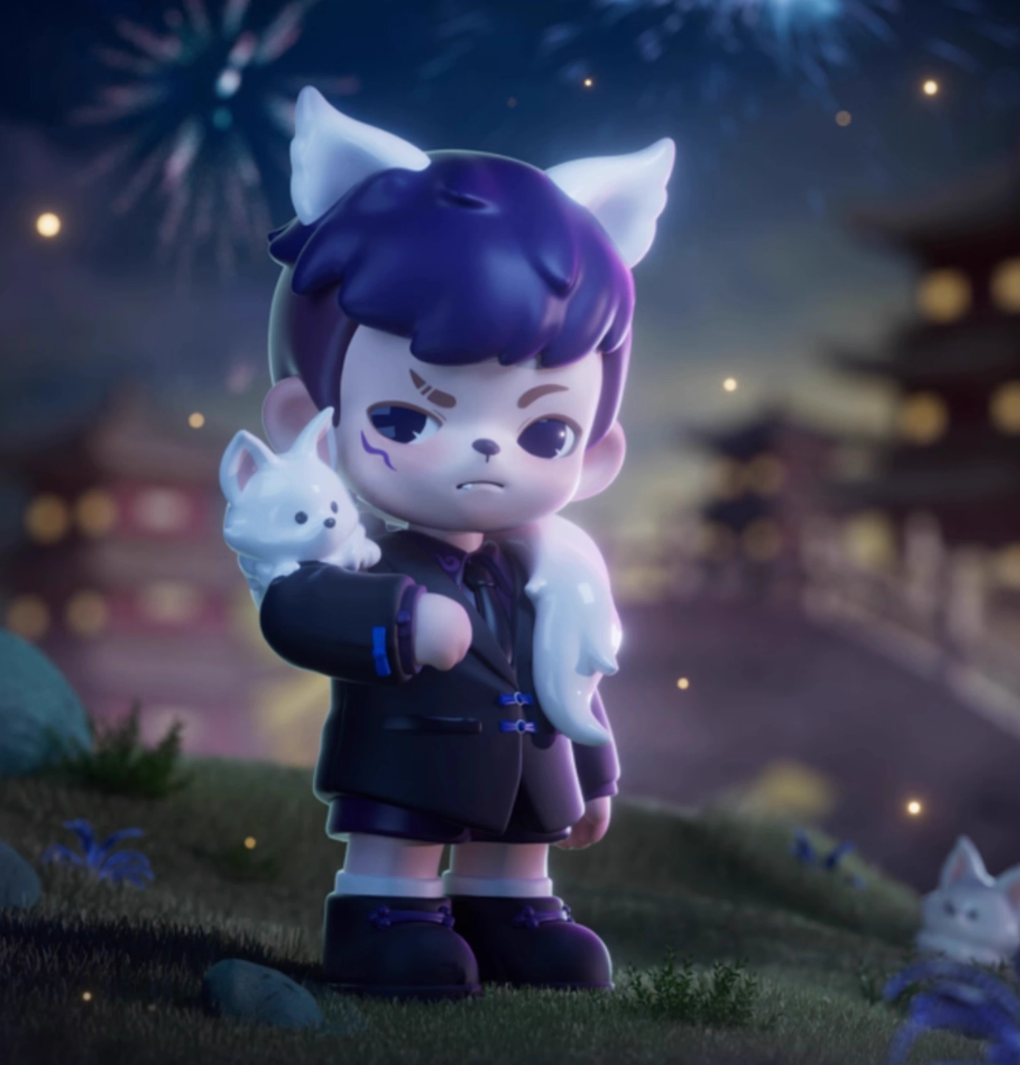 996. TNT & HOK Canyon Fantasy Series Figure Blind Box