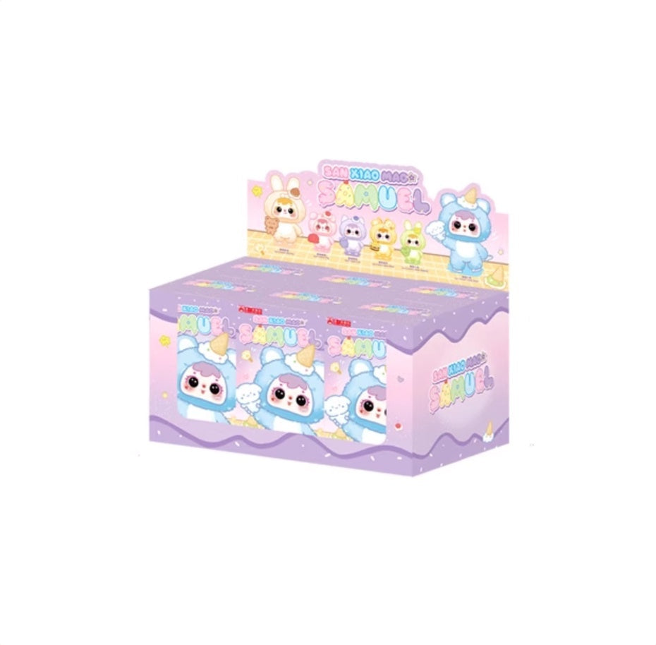 1008. Samuel Hug Hug Ice Cream Cute Pet Series Plush Blind Box