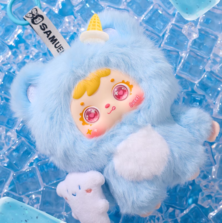 1008. Samuel Hug Hug Ice Cream Cute Pet Series Plush Blind Box