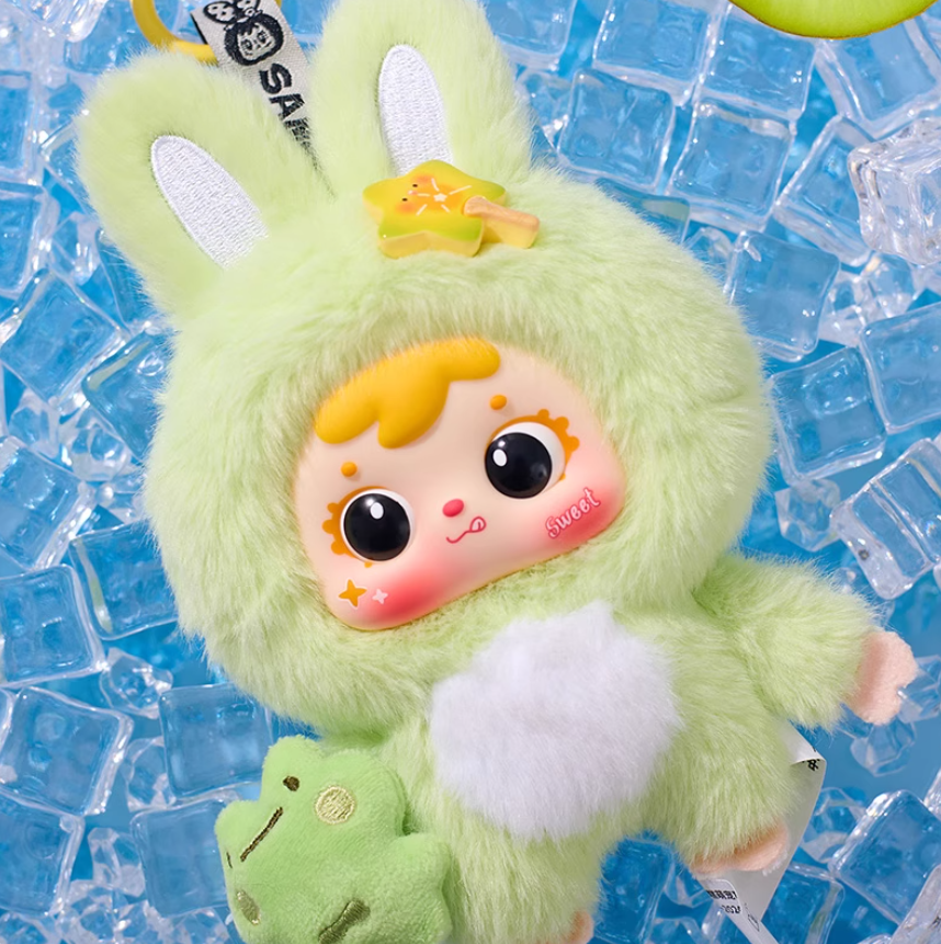 1008. Samuel Hug Hug Ice Cream Cute Pet Series Plush Blind Box