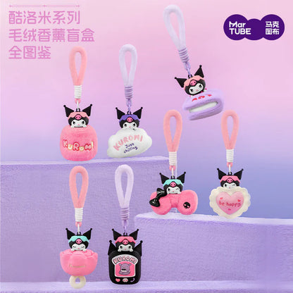 340.Kuromi Chilling Time Plush Aromatherapy Series Dolls