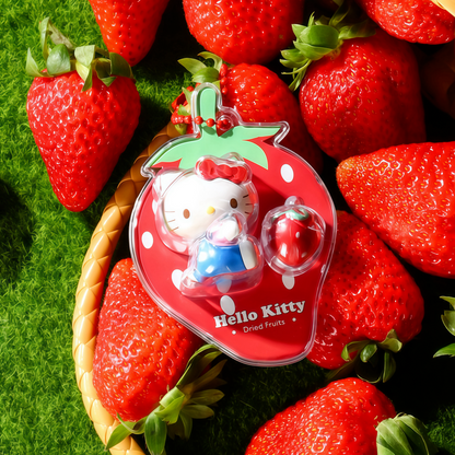 2126. Hello Kitty Sweet Fruit Story Series Tiny Hanging Card Beans Blind Box