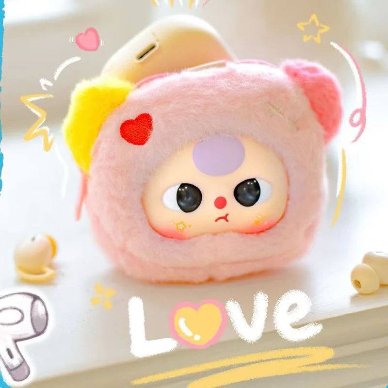 832. Baby Three Storage Pouches Plush Series Blind Box