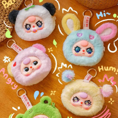 832. Baby Three Storage Pouches Plush Series Blind Box