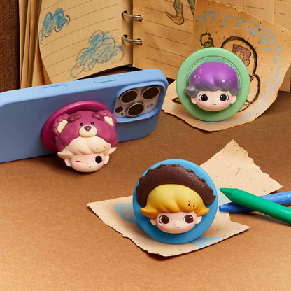 1923. DIMOO  WORLD x PIXAR Series Magnetic Phone Holder Blind Box