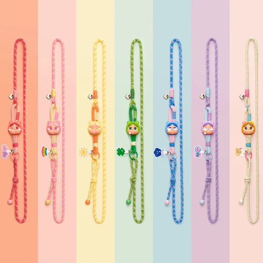 2040. CRYBABY x Care Bears Series - Long Lanyard Blind Box