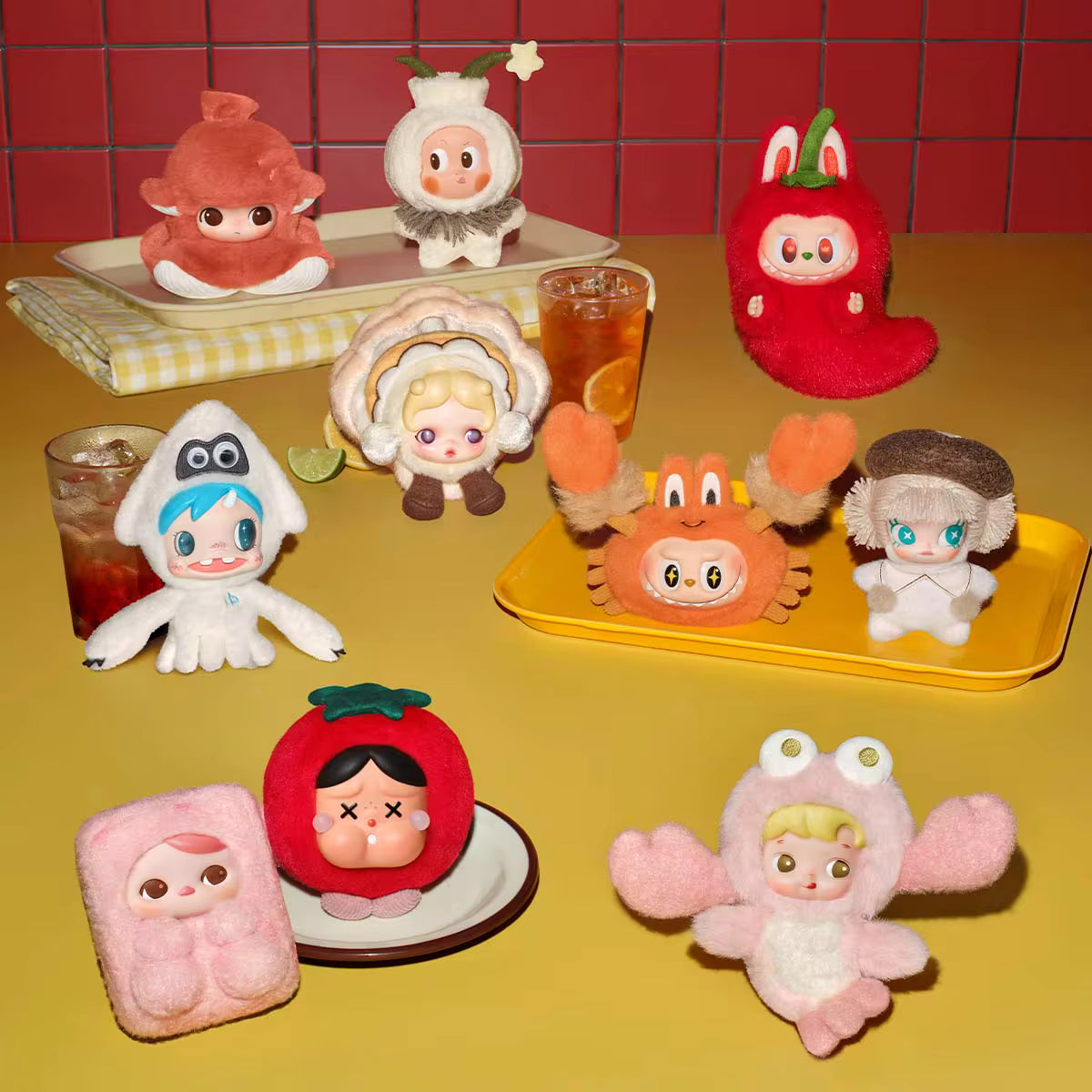 2293. Dip For Fun Series - Plush Pendant Blind Box
