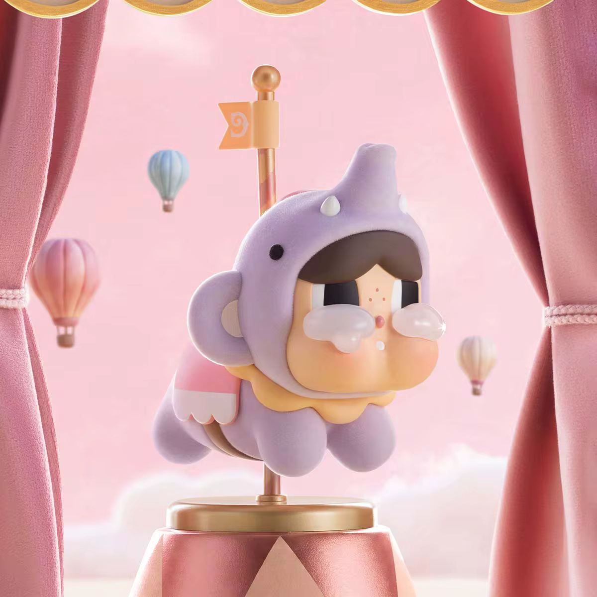 2321. CRYBABY Crying Round n Round Series Figures Blind Box