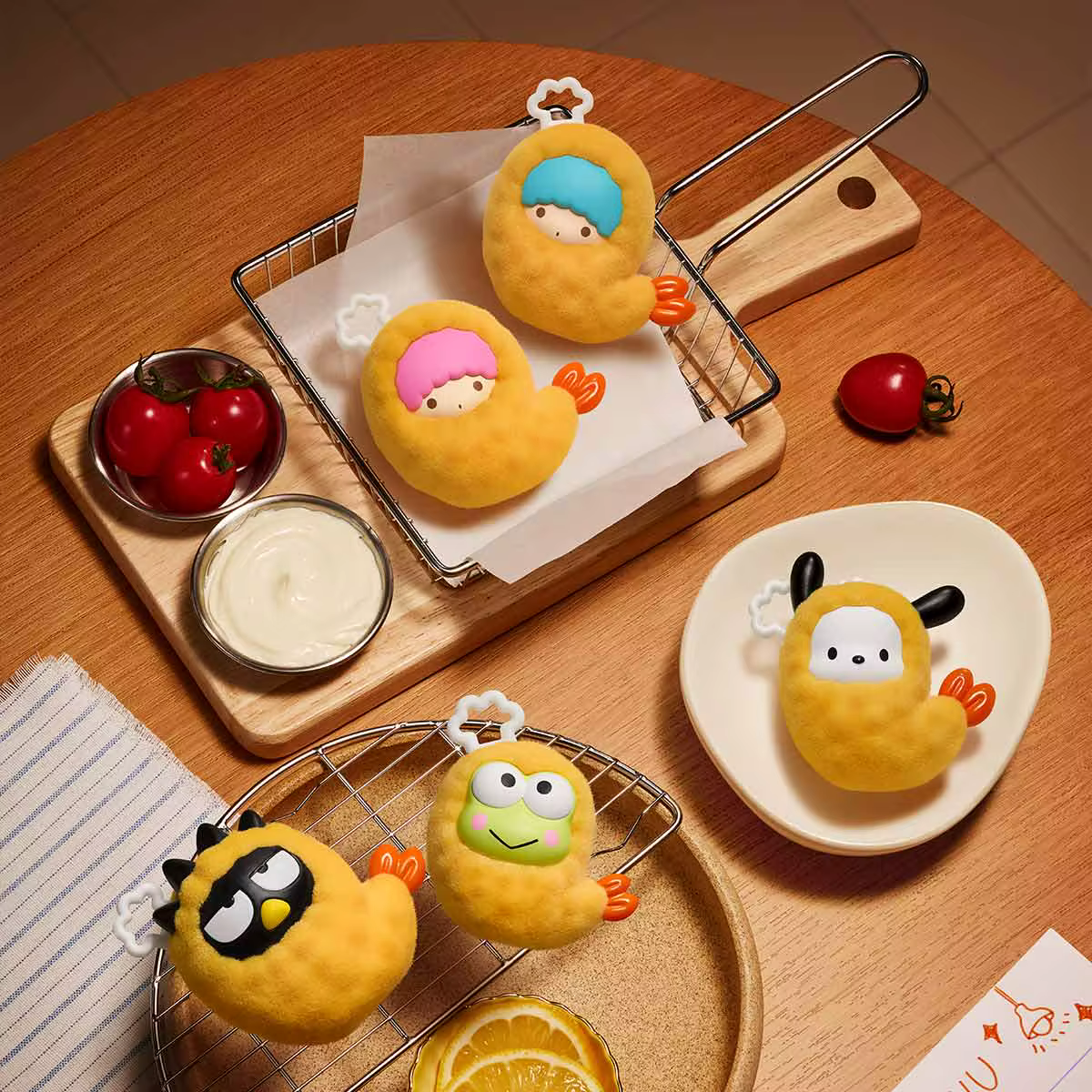 2324. POP BEAN Hello Kitty and Friends Fried Shrimp Series Blind Box