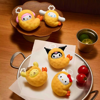 2324. POP BEAN Hello Kitty and Friends Fried Shrimp Series Blind Box