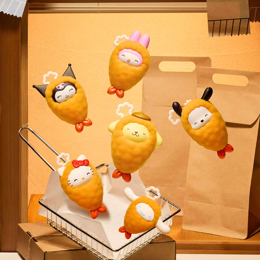 2324. POP BEAN Hello Kitty and Friends Fried Shrimp Series Blind Box