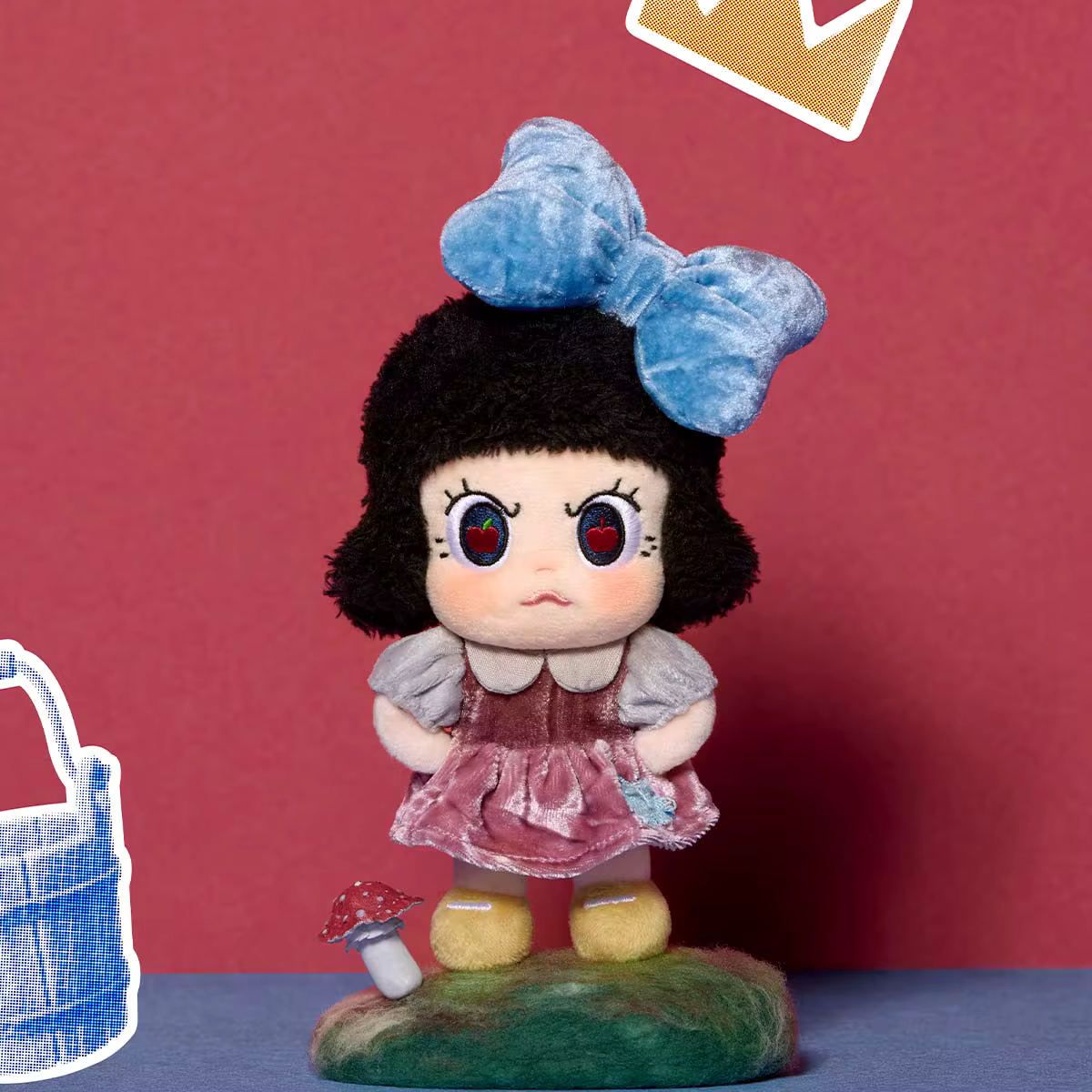 2354. Angry Molly [PLAY] Disney Princess Series Plush Pendant