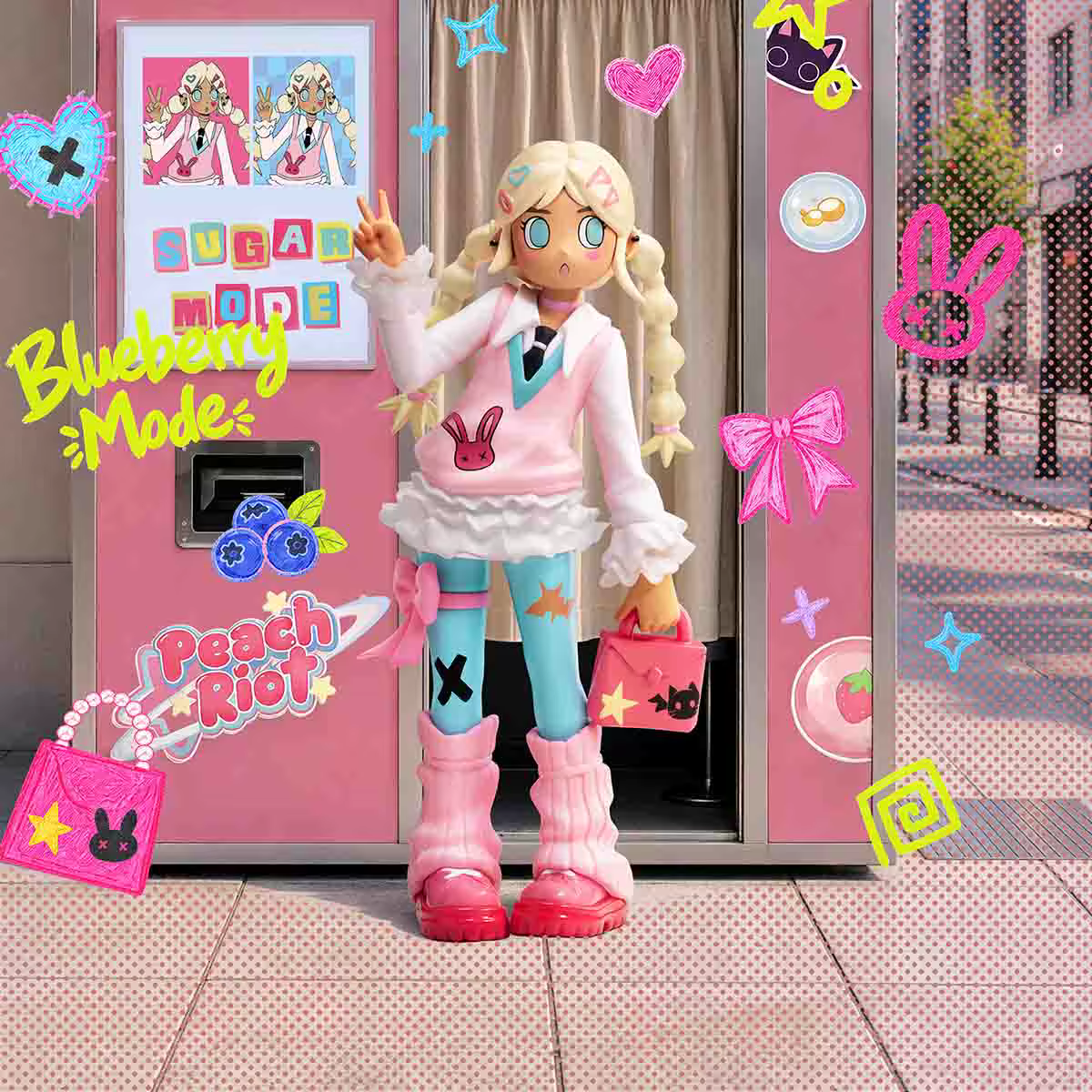 2353. Peach Riot Sugar Mode Series Figures