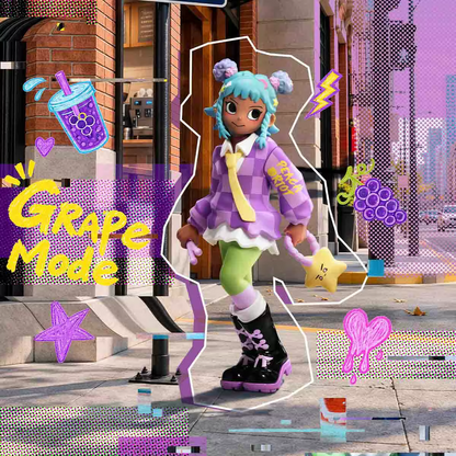 2353. Peach Riot Sugar Mode Series Figures