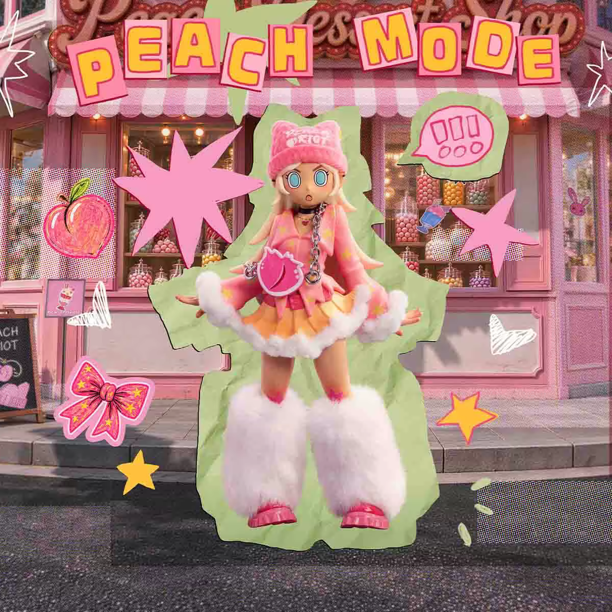 2353. Peach Riot Sugar Mode Series Figures