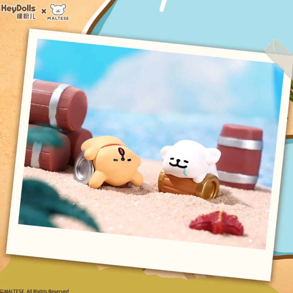 1720. MALTESE Adventures at Sea Series Beans Blind Bag