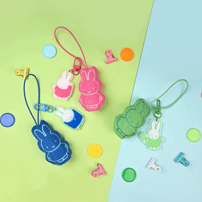 932. MIFFY Mini Plush Acrylic Pendant Series Blind Bag
