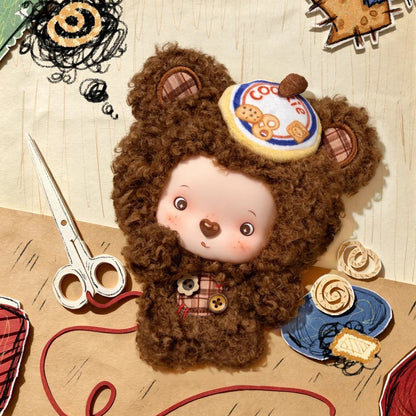 2184. MOCO BEAR Tiny Footprint Guide Series Plush Blind Box