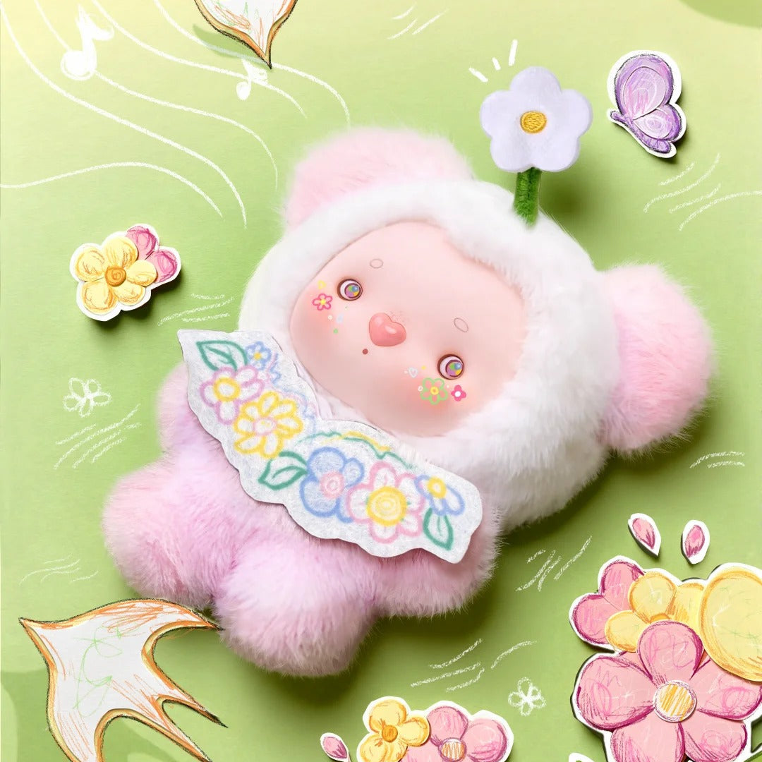 2184. MOCO BEAR Tiny Footprint Guide Series Plush Blind Box