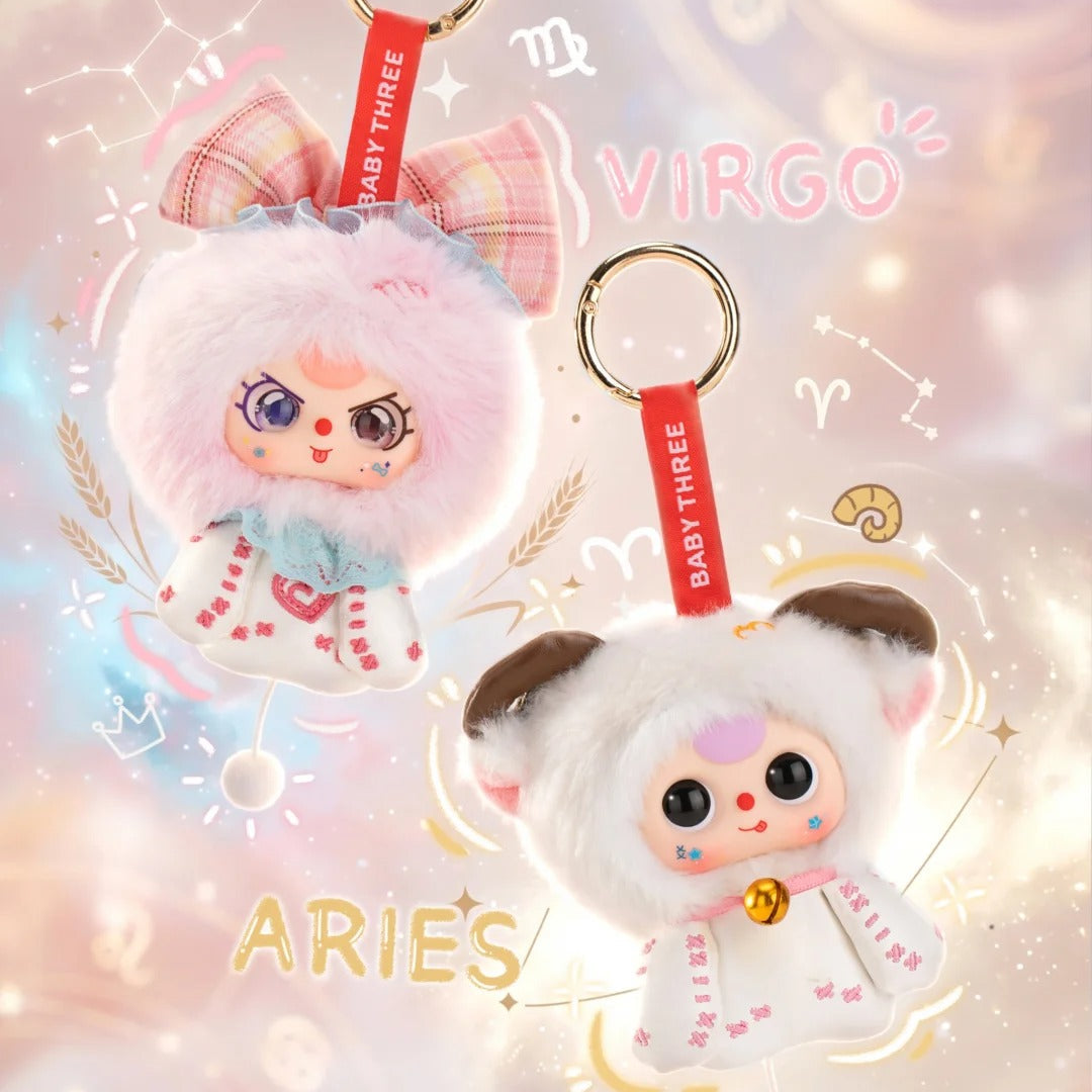 1771. Baby Three Zodiac Guardian Stars Series Plush Blind Box