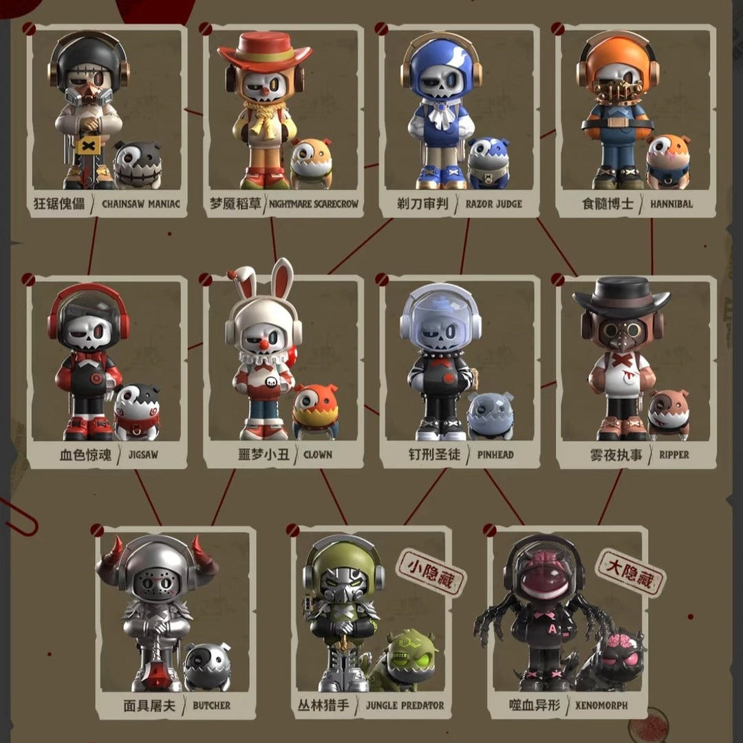 1684. MR.BONE The Wicked Union Series Figures Blind Box