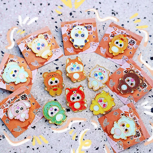 683. Baby Three Badge of Metal Series Blind Bag