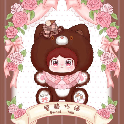1297. MIELNO 800% Meow Rabbit Diary Series Plush Blind Box