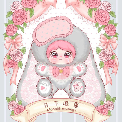1297. MIELNO 800% Meow Rabbit Diary Series Plush Blind Box