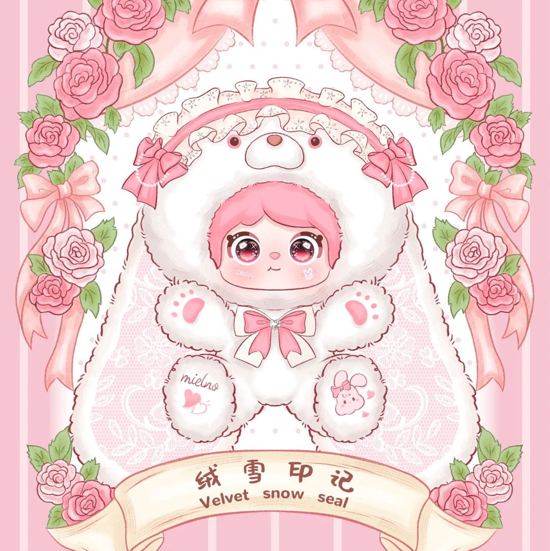 1297. MIELNO 800% Meow Rabbit Diary Series Plush Blind Box
