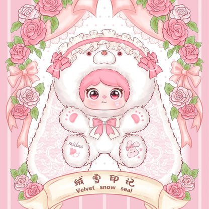 1297. MIELNO 800% Meow Rabbit Diary Series Plush Blind Box