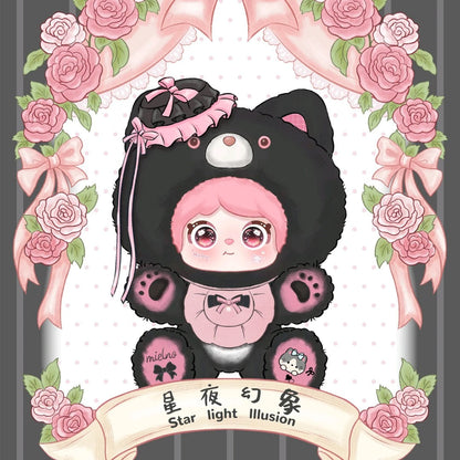 1297. MIELNO 800% Meow Rabbit Diary Series Plush Blind Box