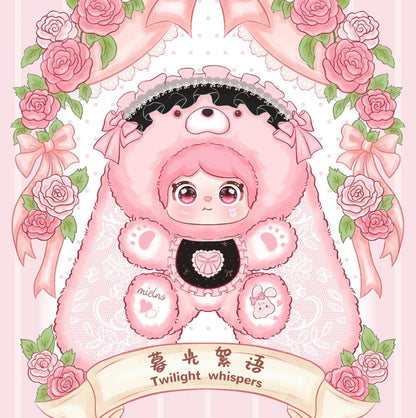 1297. MIELNO 800% Meow Rabbit Diary Series Plush Blind Box