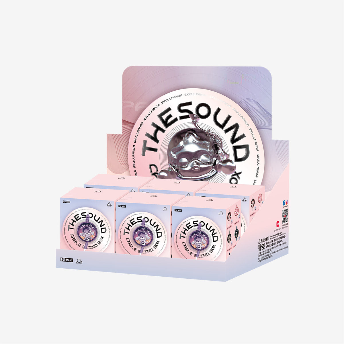 40. SKULLPANDA The Sound Series-Cable Blind Box