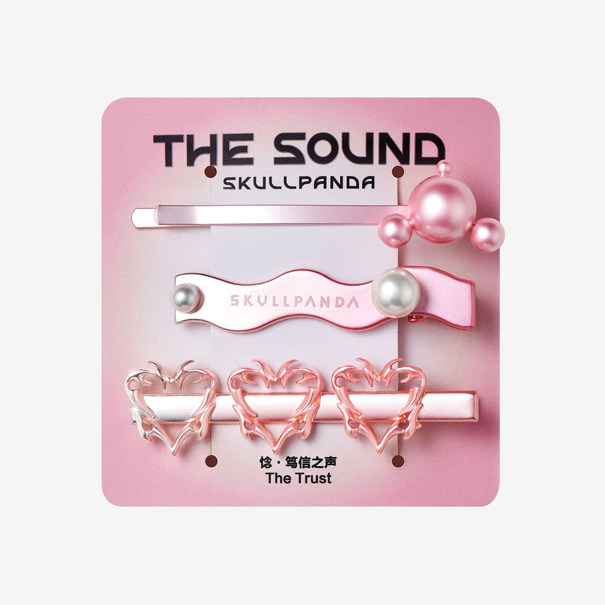 39. SKULLPANDA The Sound Series Hairpin Combination