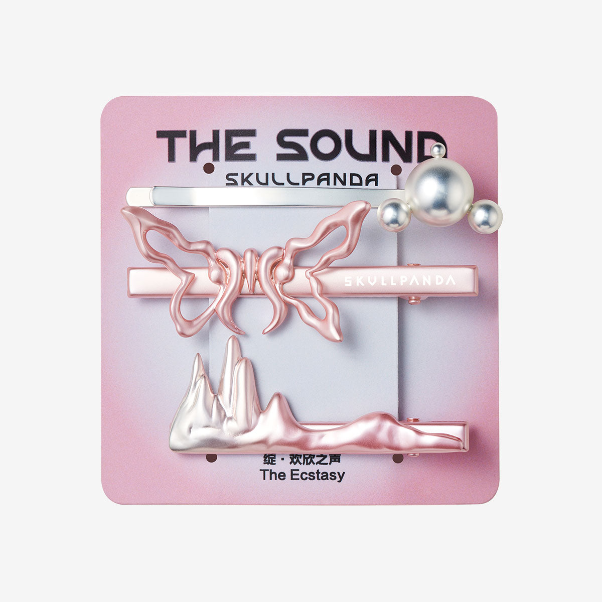 39. SKULLPANDA The Sound Series Hairpin Combination