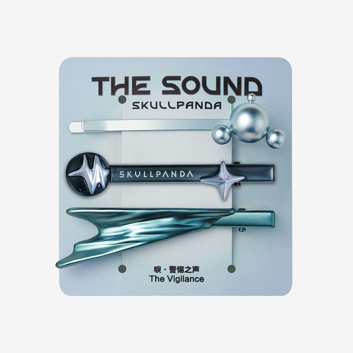 39. SKULLPANDA The Sound Series Hairpin Combination