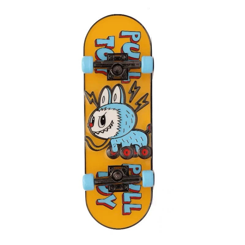 69. LABUBU Toy Series Finger Skateboard Blind Box