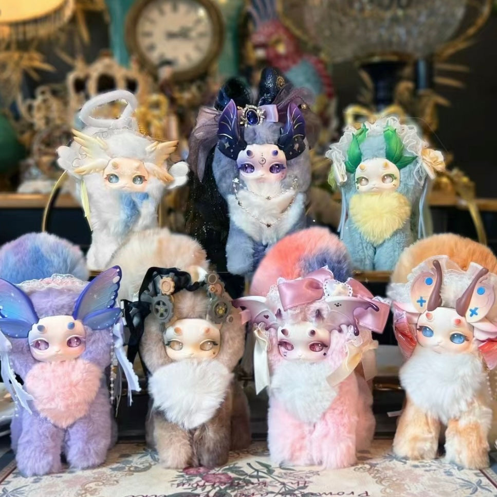 99. TUTULONG-Fantasy Creature V2 Meow Meow Magic Academy Series Plush Blind Box