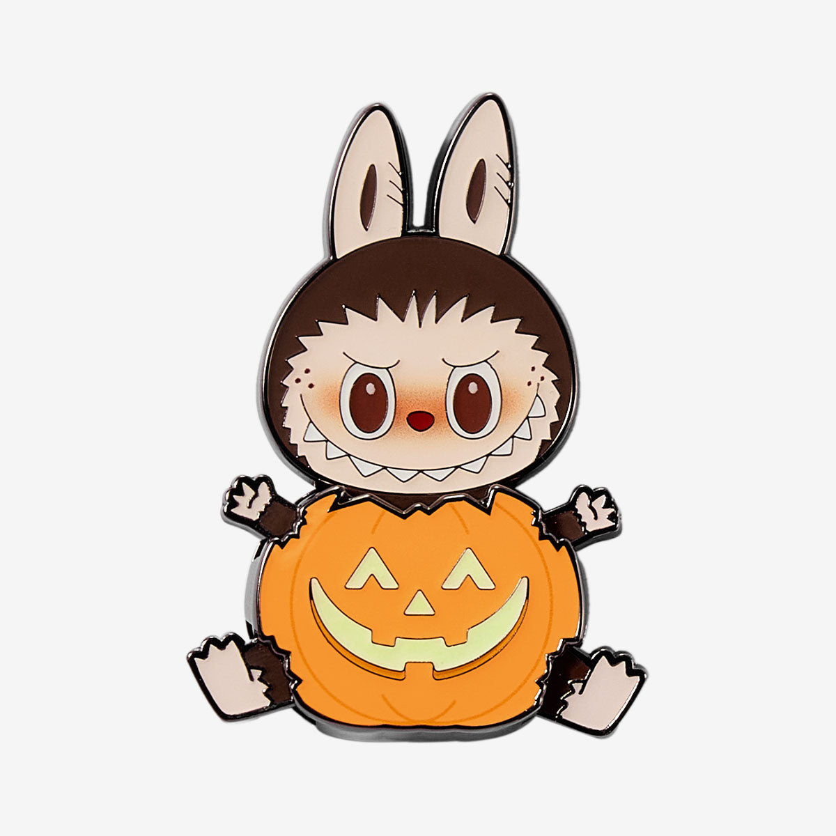 156. Happy Halloween Party Series-Pumpkin Fridge Magnet Badge