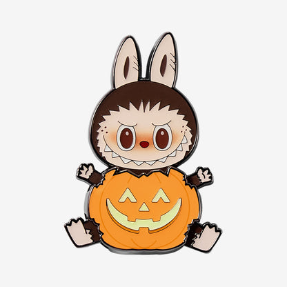156. Happy Halloween Party Series-Pumpkin Fridge Magnet Badge
