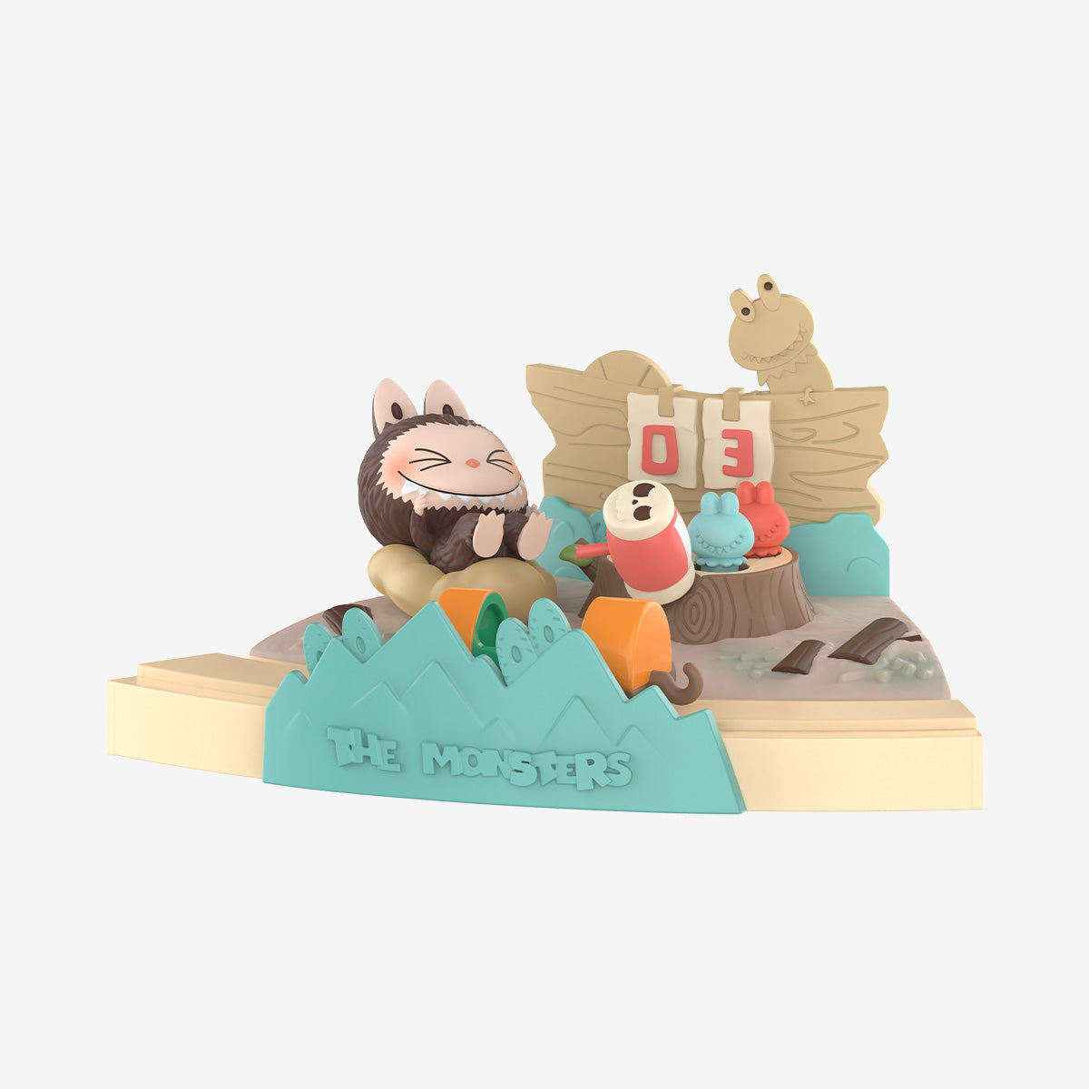 132. THE MONSTERS Playing Games Series Scene Sets Blind Box