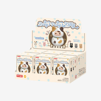 133. PUCKY Roly-Poly Kitty Series-Vinyl Plush Blind Box