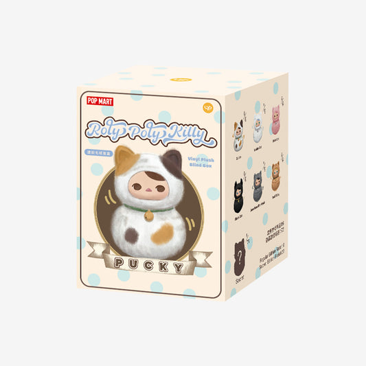 133. PUCKY Roly-Poly Kitty Series-Vinyl Plush Blind Box