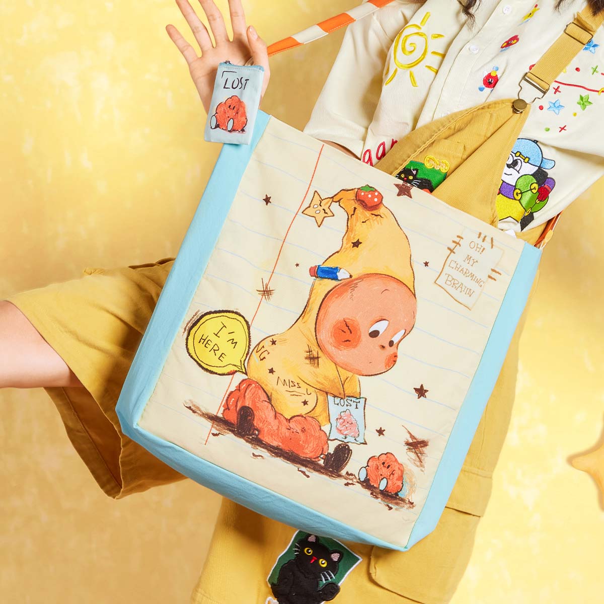 142. We are Twinkle Twinkle Series-Canvas Bag