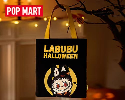 154. Halloween Labubu Canvas Bag