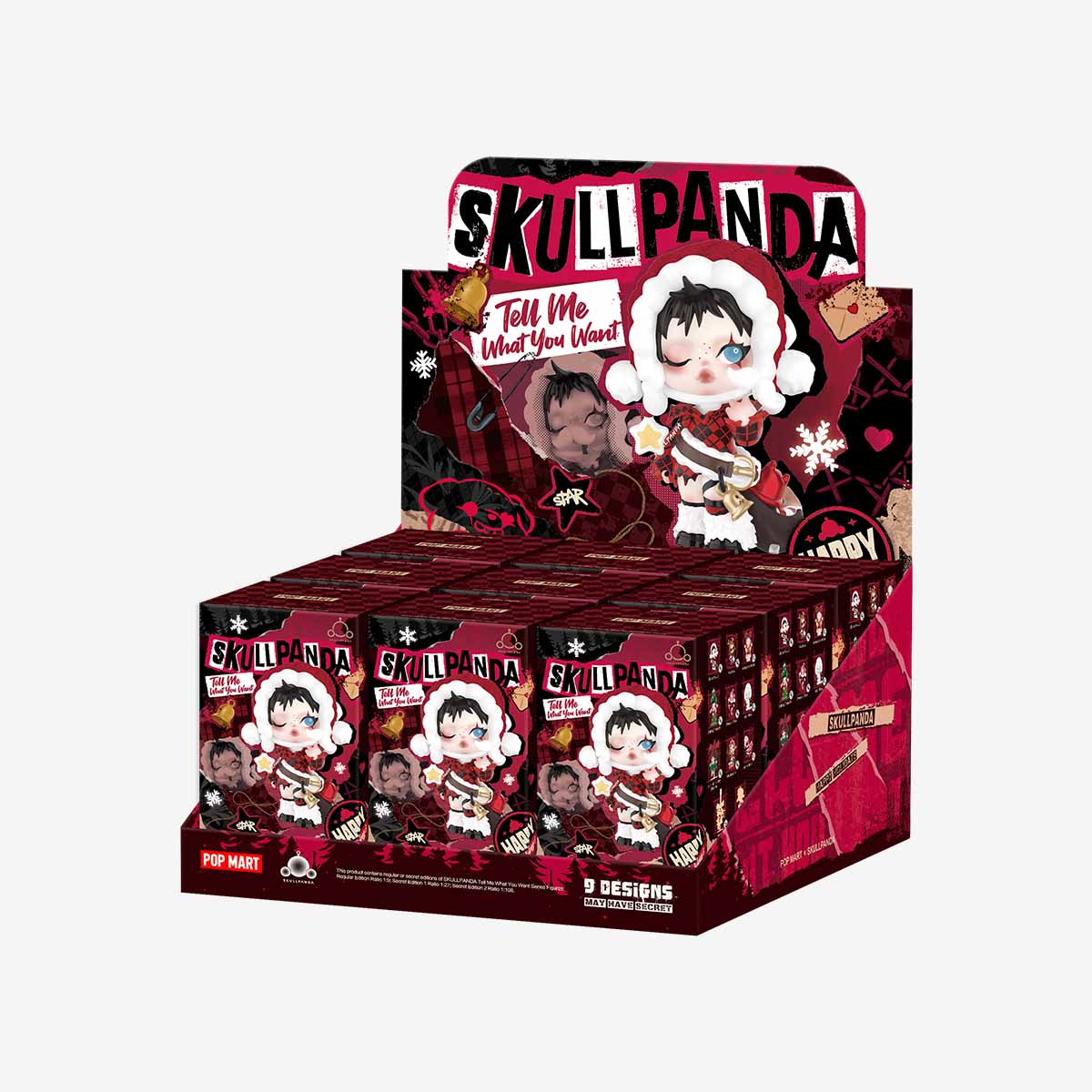 222. SKULLPANDA Tell Me What You Want Series Figures Blind Box