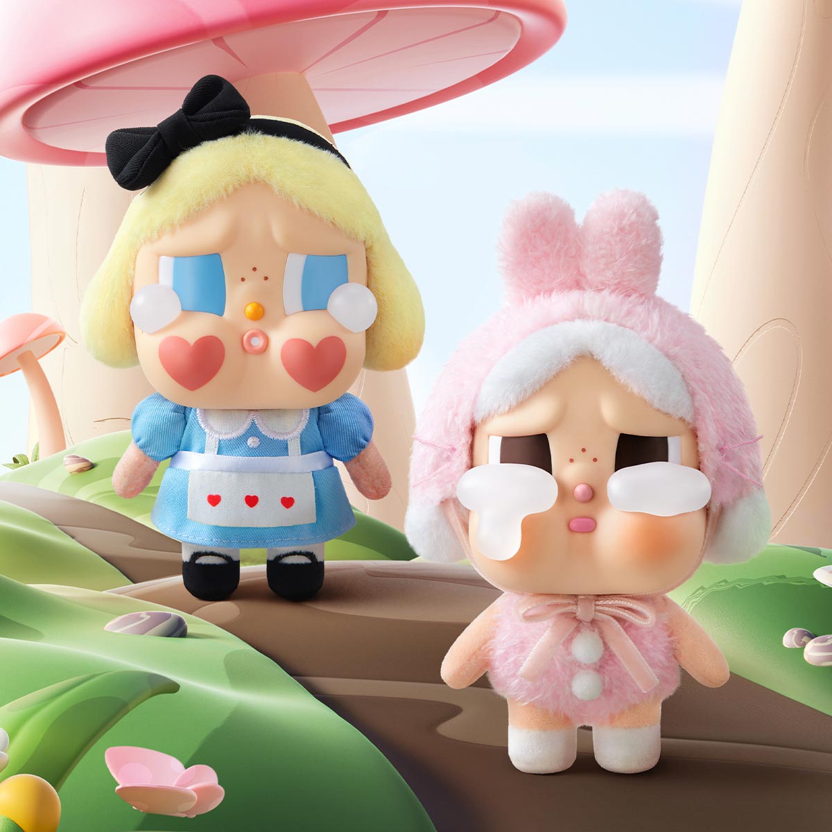 240. CRYBABY Crying Again Series-Vinyl Face Plush Blind Box