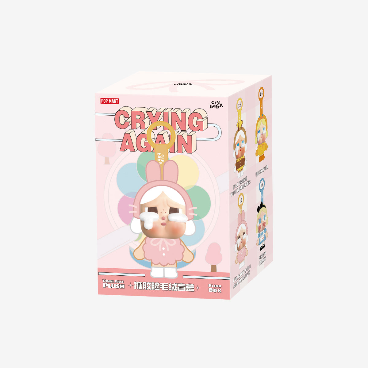 240. CRYBABY Crying Again Series-Vinyl Face Plush Blind Box