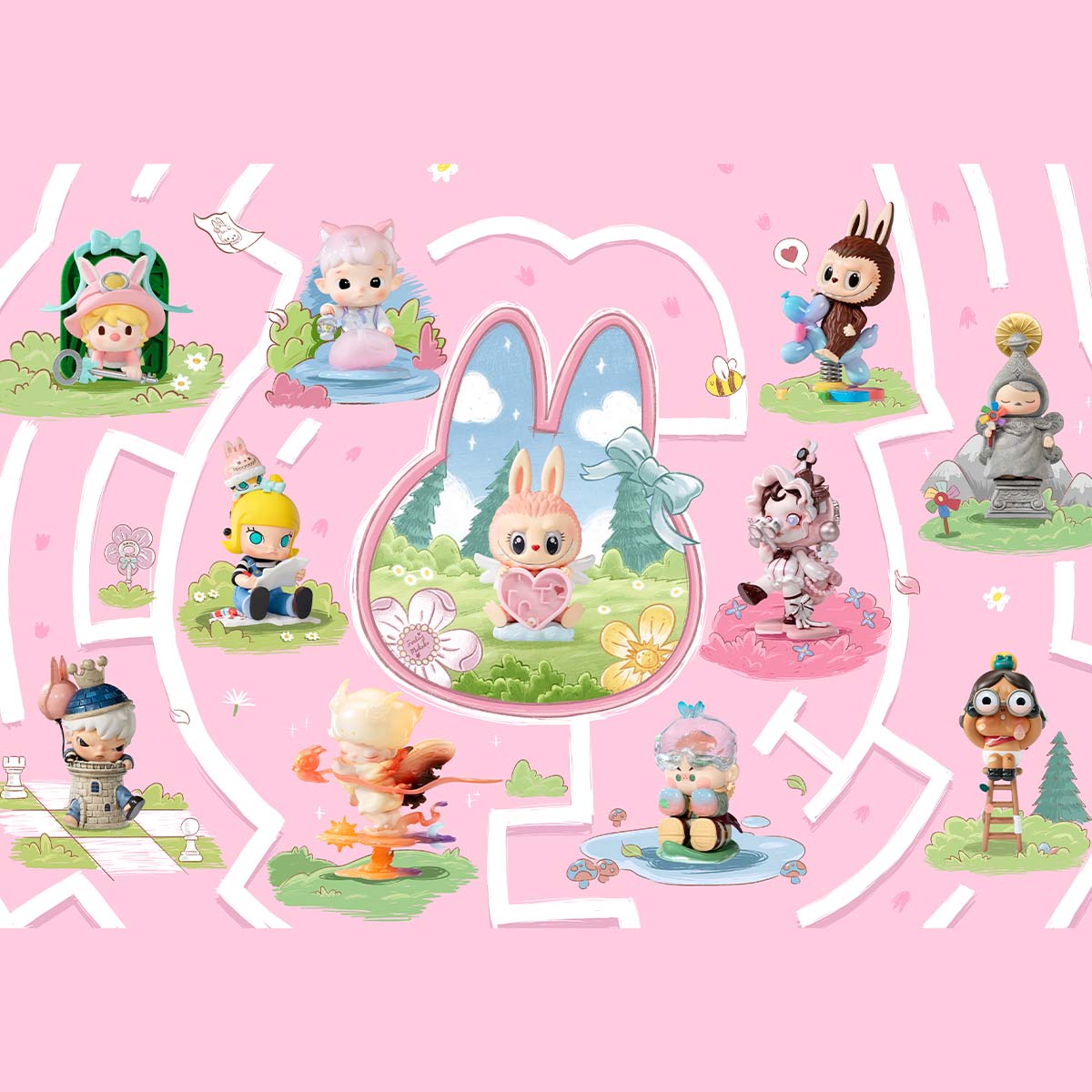 269.Finding MOKOKO Series Figures Blind Box