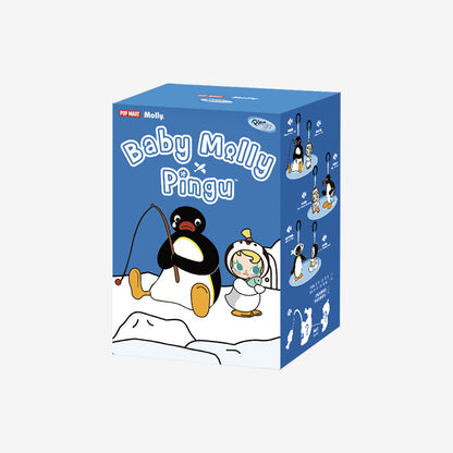279. Baby Molly × Pingu Happy Fishing Series-Vinyl Plush Pendant Blind Box